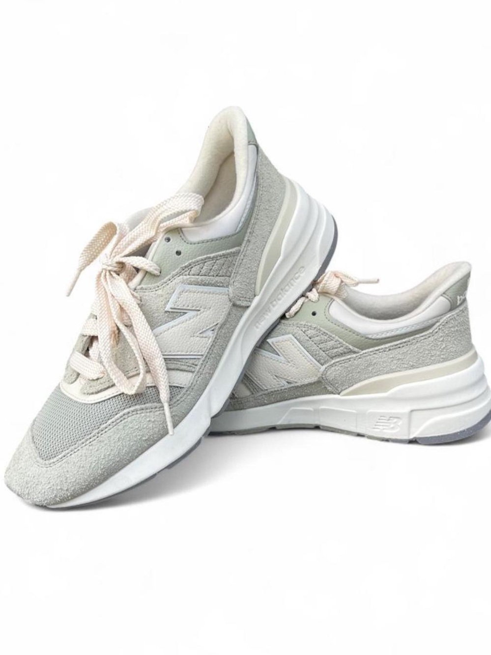 New Balance 997R Concrete Linen Suede Sneakers NWOT Men's 10
